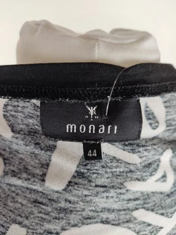 Monari Oberteil Mit Muster In Schwarz-Weiß Gr. 44 | Zeitlos-Casual – Vorschau 4