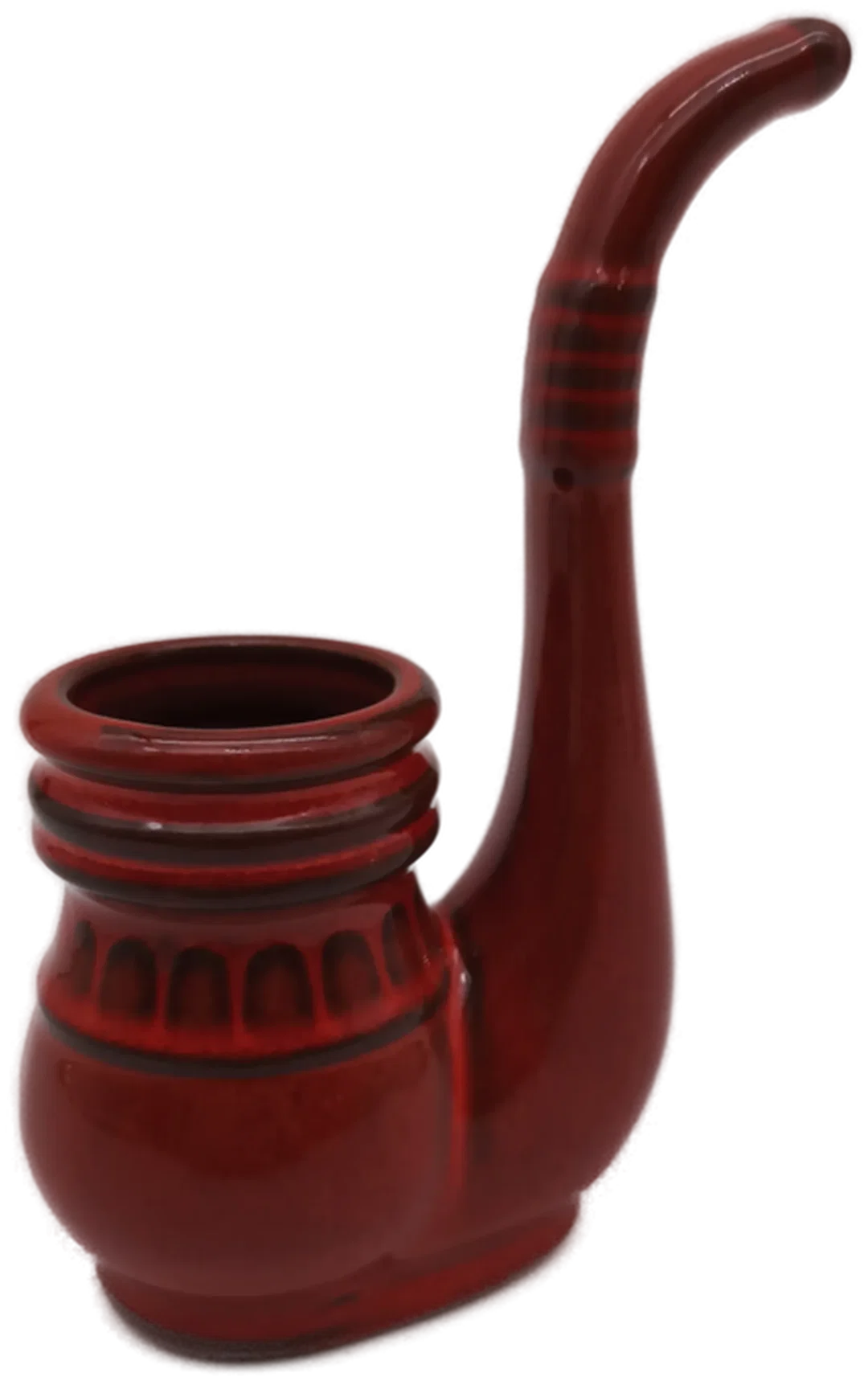 Retro Keramik Pfeife, Vintage, 60er/70er Jahre, Vase, Deko Objekt – Bild 2