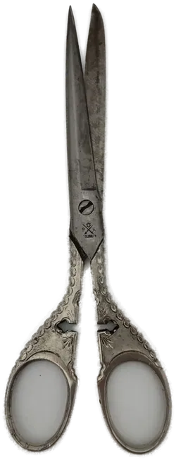 Antike Schere Solingen Kreuz 18 cm Vintage - Bild 6