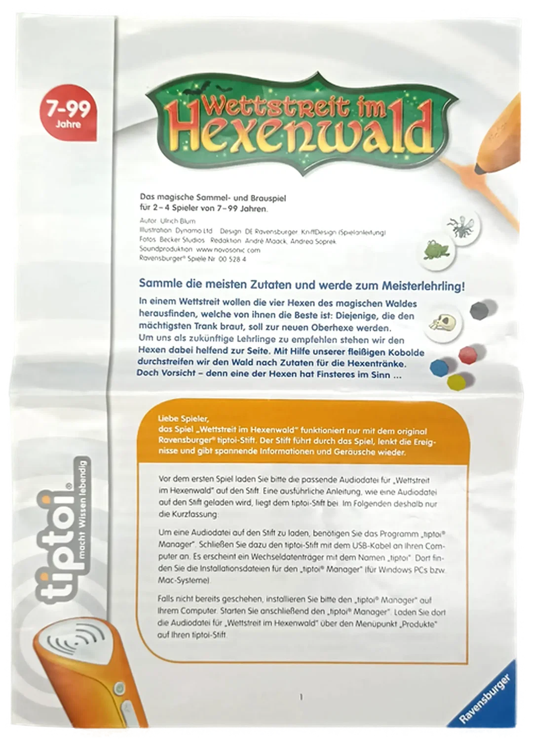 Ravensburger Lernspiel Tiptoi "Wettstreit im Hexenwald" – Bild 8