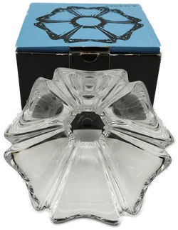 Glasschale Orrefors Kristallglas, Design Lars Hellsten | Originalverpackt - Bild 2