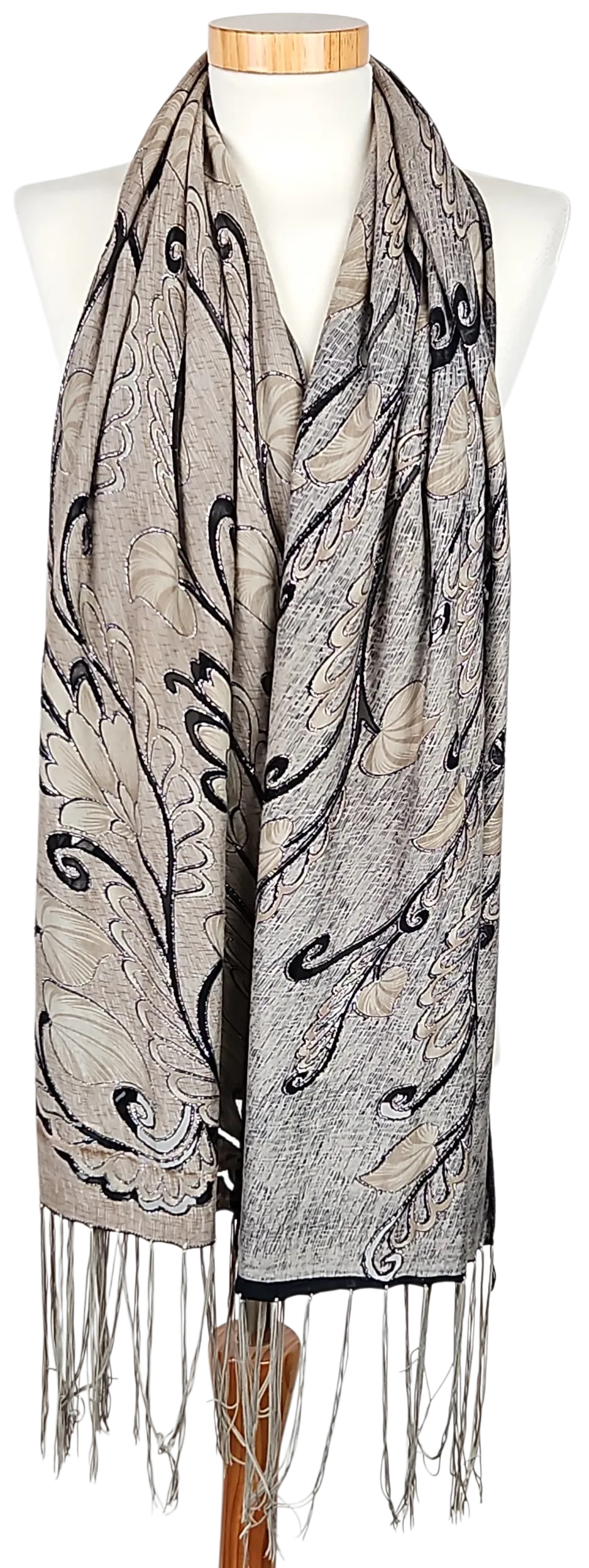 Damen Schal - floral – Bild 3