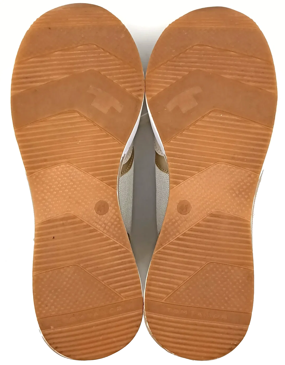 Tom Tailor Damensneaker beige/weiß Gr. 41 – Bild 5