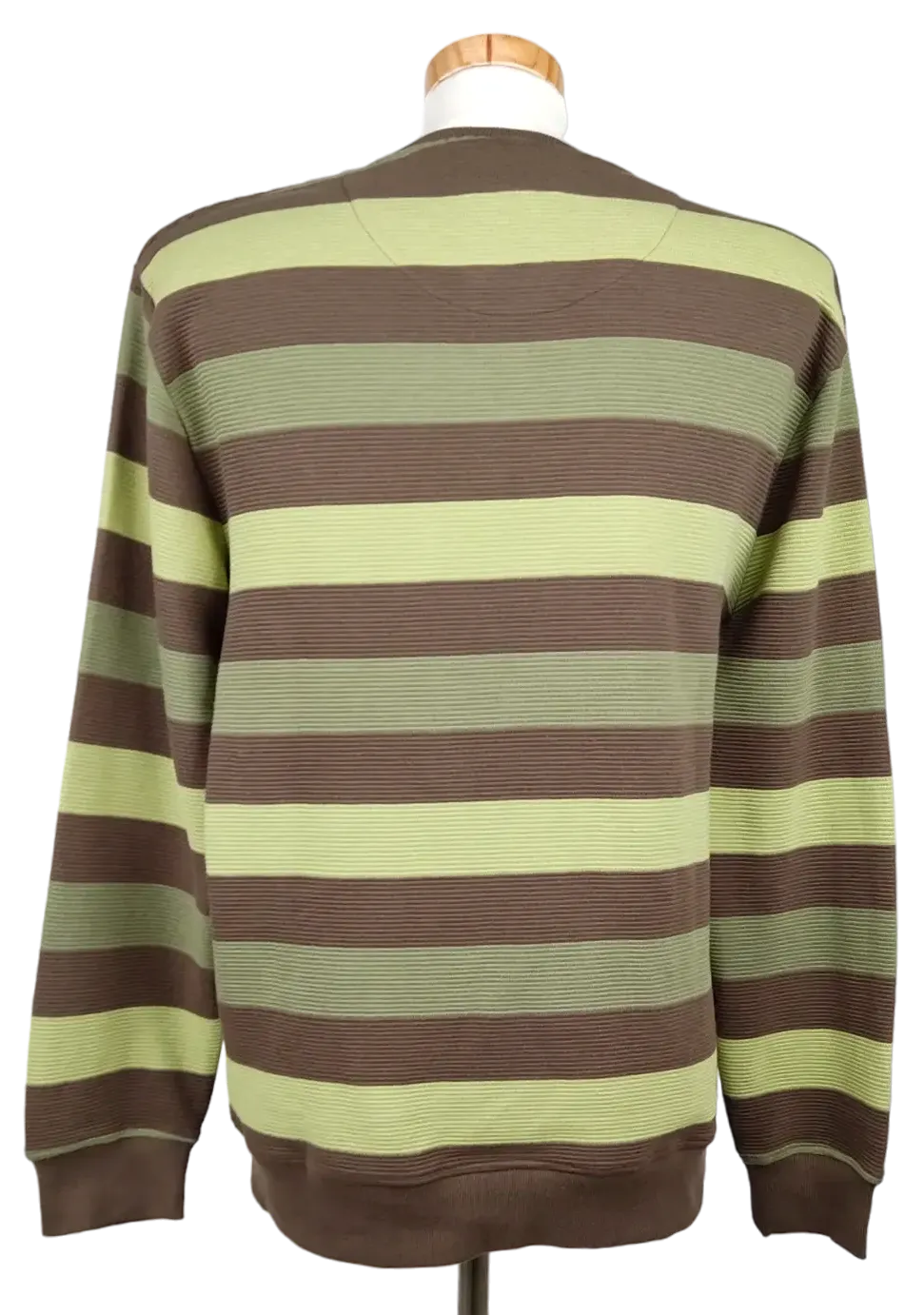AFC nature lounge Herren Pullover, grün/braun - Gr. L – Bild 2