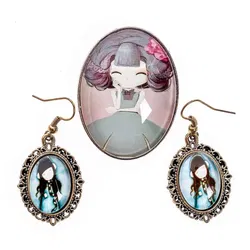 Pandora Ohrringe und Brosche - Bild 1