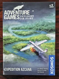 ADVENTURE GAMES Entdeckt die Story  - Expedition Azcana - Gesellschaftsspiel - KOSMOS - Bild 1