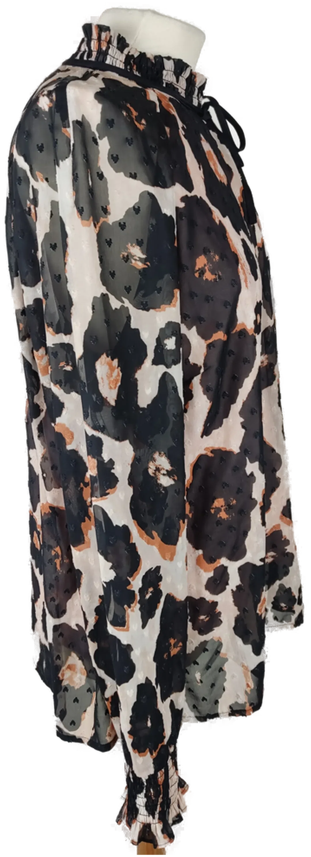 Comma Langarmshirt Animal-Print Gr. 44 | Design-Liebling – Bild 3