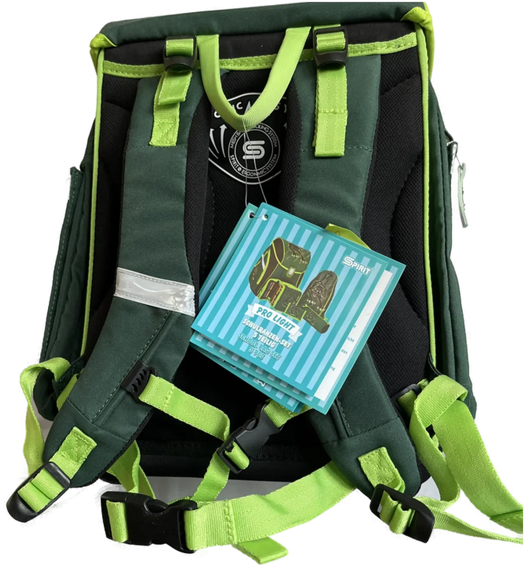 SPIRIT Schultasche - Set Buben Anatomic Air System 5teilig – Bild 4