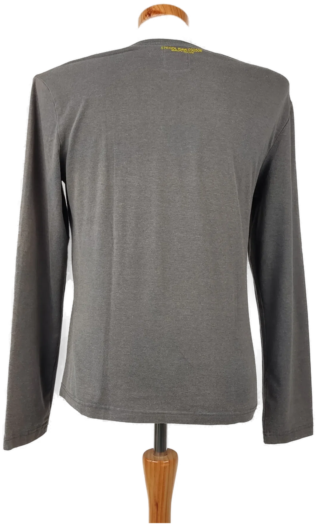 Stegol Herren-Langarmshirt, grau - Gr. M  – Bild 3