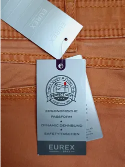 Eurex by Brax Herren Jeans orange Gr. 28U - Bild 4