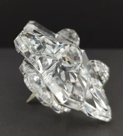 Swarovski Kerzenständer - Schneeflocken-förmig / 6x6x4cm - Bild 2