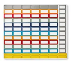 Magnettafel mit Schul und Freizeitplaner inkl. abwaschbarem Stift Tchibo original verpackt 35x30cm - Bild 6