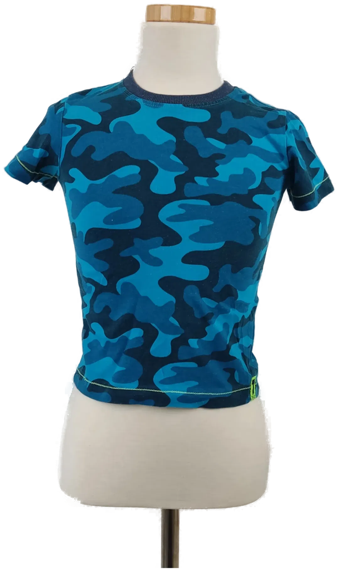 Kids Kinderkurzarm T-Shirt Camouflage - 98-104  - Bild 4