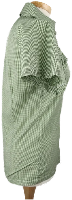 K&K Kaiserjäger Damen Trachtenbluse grün- XS/ 34 - Bild 3