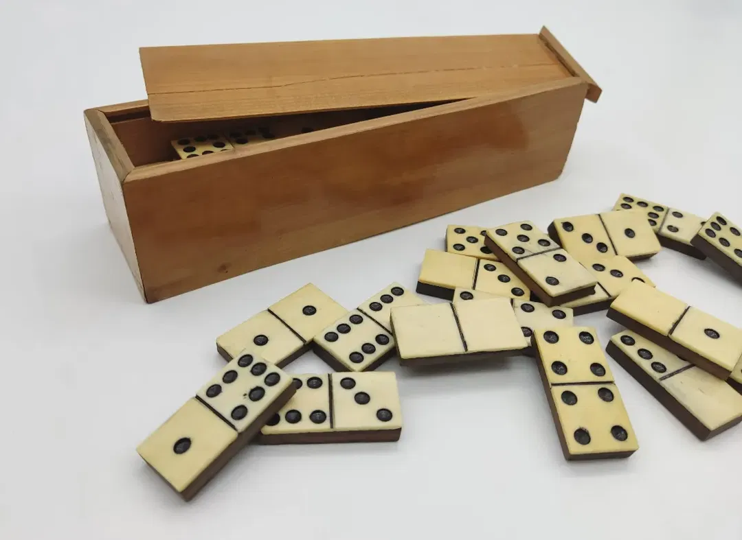 Vintage Domino - Gesellschaftsspiel - Peri - Bild 1