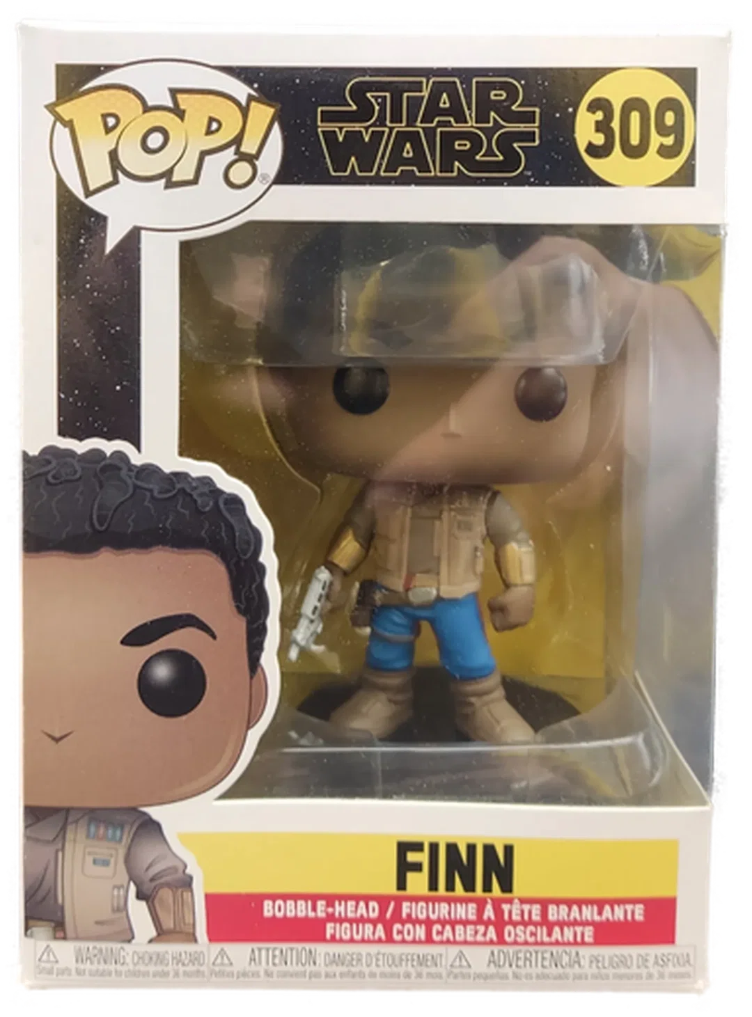 Funko Pop! Star Wars Finn 309 Vinyl-Sammelfigur (OVP) – Bild 2