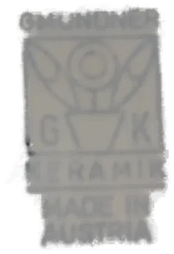 Gmundner Keramik Bierkrug, 0,3 l - Seiterl, grün geflammt - Bild 2