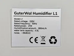 GuterWal L1 - Luftbefeuchter  – Vorschau 7