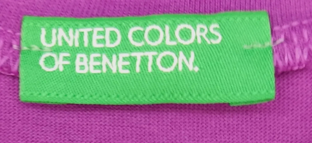 United Colors of Benetton Kindershirt lila Gr. 90 – Bild 3