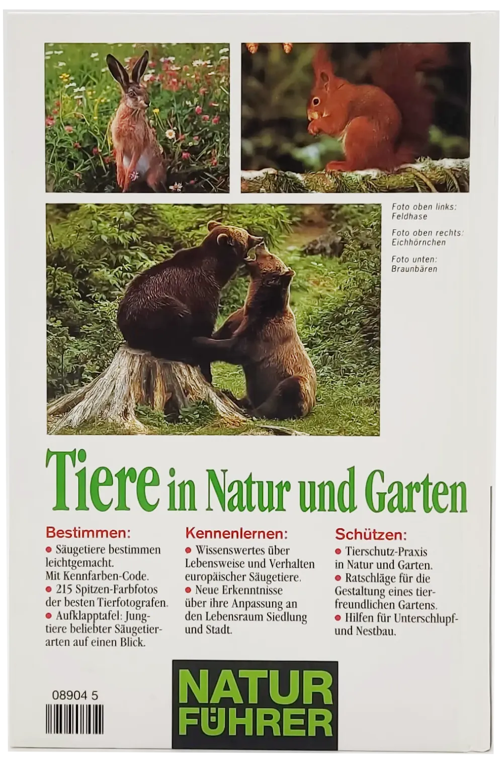 Buch "Tiere in Natur und Garten" von Helga Hofmann – Bild 2