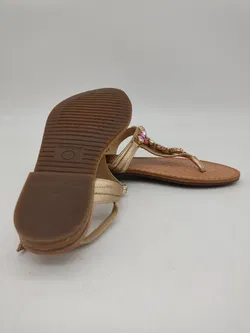 GEOX Respira, Damensandalen, gold, Größe: 36 - Bild 3