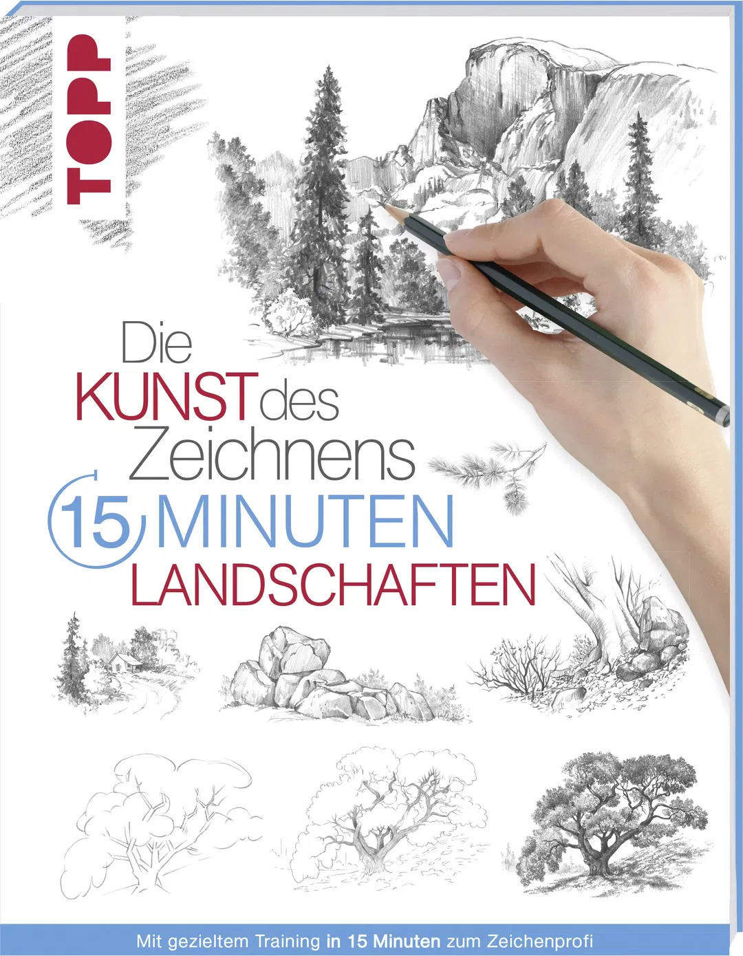 Die Kunst des Zeichnens 15 Minuten - Landschaften -  frechverlag - Bild 1