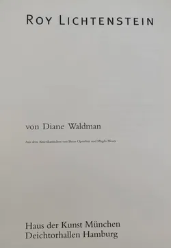 Roy Lichtenstein - Diane Waldman - Bild 3