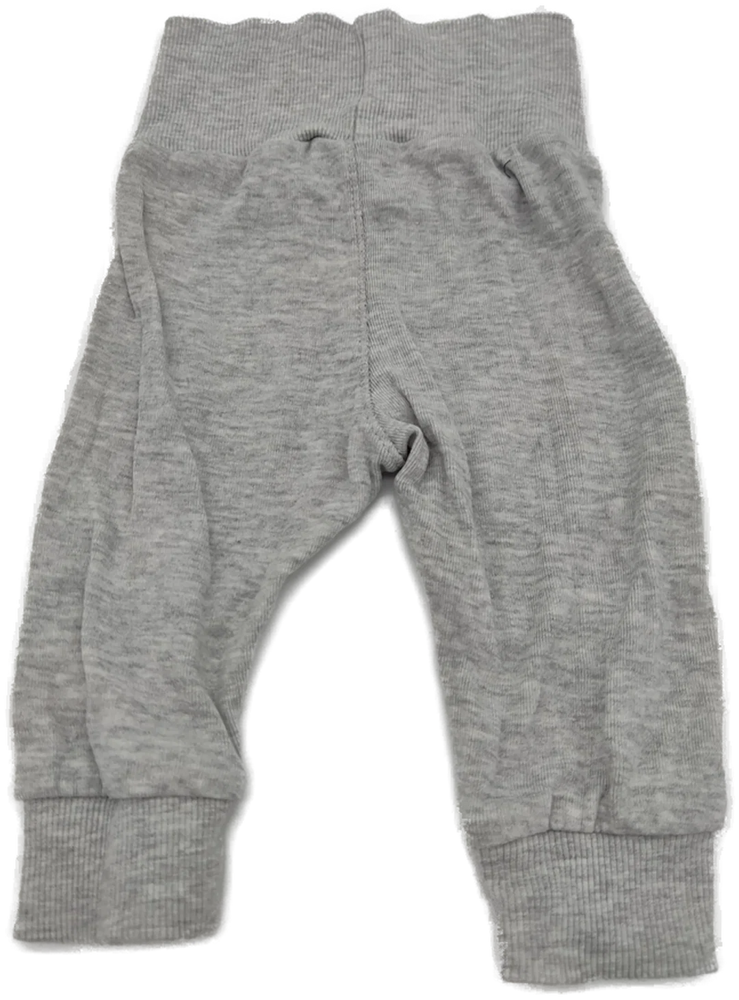 Babyhose "H&M", lang mit Gummizugbund, graumeliert, Größe 62 – Bild 2