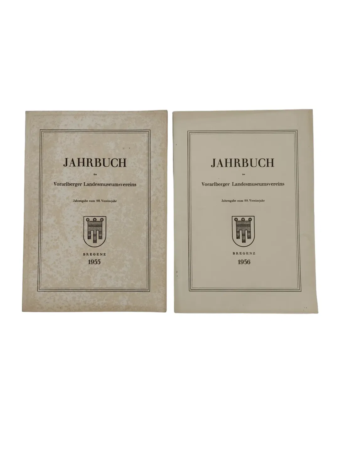 Elmar Vonbank - Jahrbuch des Vorarlberger Landesmuseumsvereins 1955 und 1956 - Bild 1