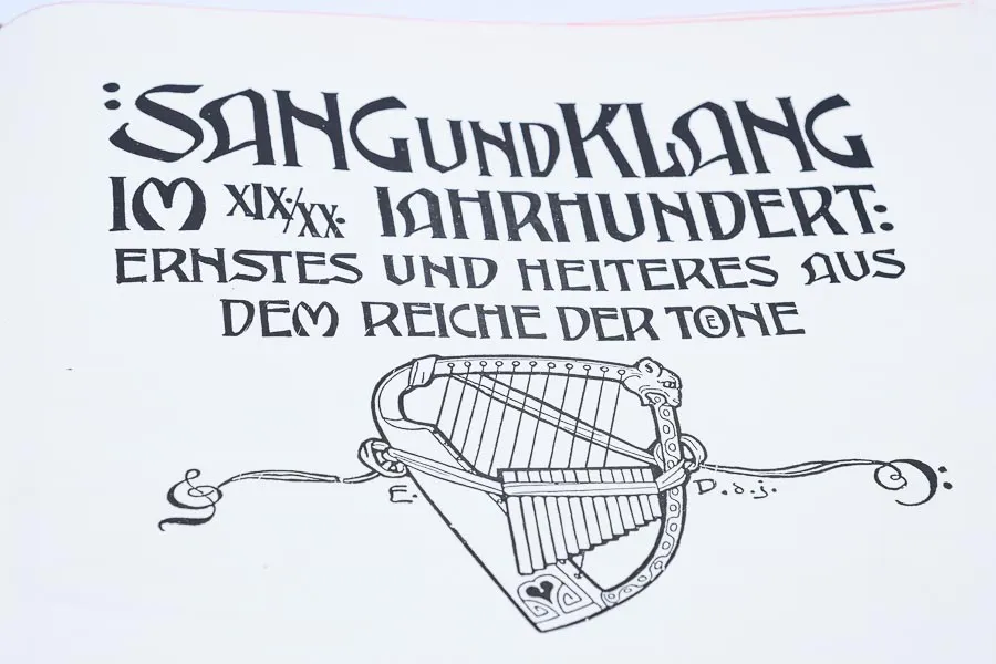 Notenbuch "Sang und Klang im 19. und 20. Jhdt." – Bild 3