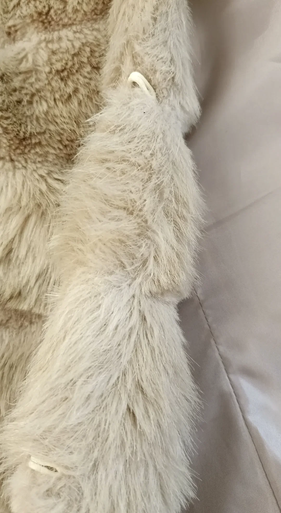 Yaya Damen Kunstfellweste beige Gr. M – Bild 6