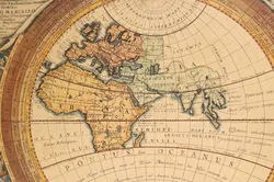 Bild „Typus Geographicus Orbis Veteribus Cogniti“ (geografische Karte der Welt, die den Alten bekannt war). - Bild 2