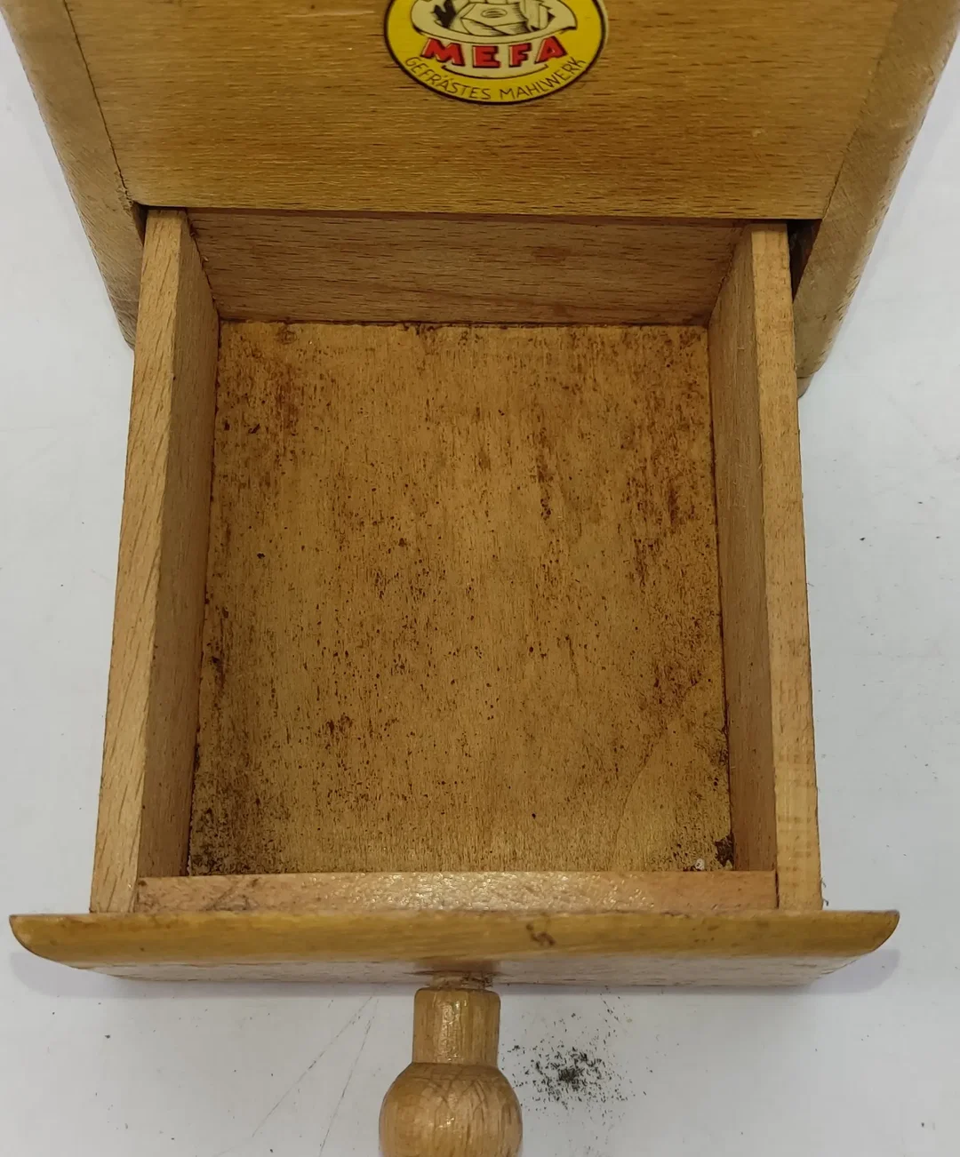 Vintage Hand-Kaffeemühle mit Mefa Mahlwerk – Bild 2