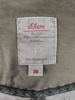 s.Oliver Damen Jeansjacke olivgrün - M/38 - Bild 4