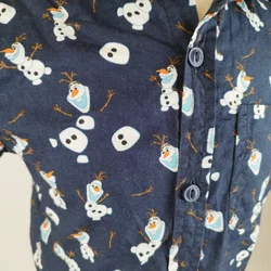 Disney Frozen Olaf Kinder-Hemd - Gr. 110 / 4-5 Jährige - Bild 5