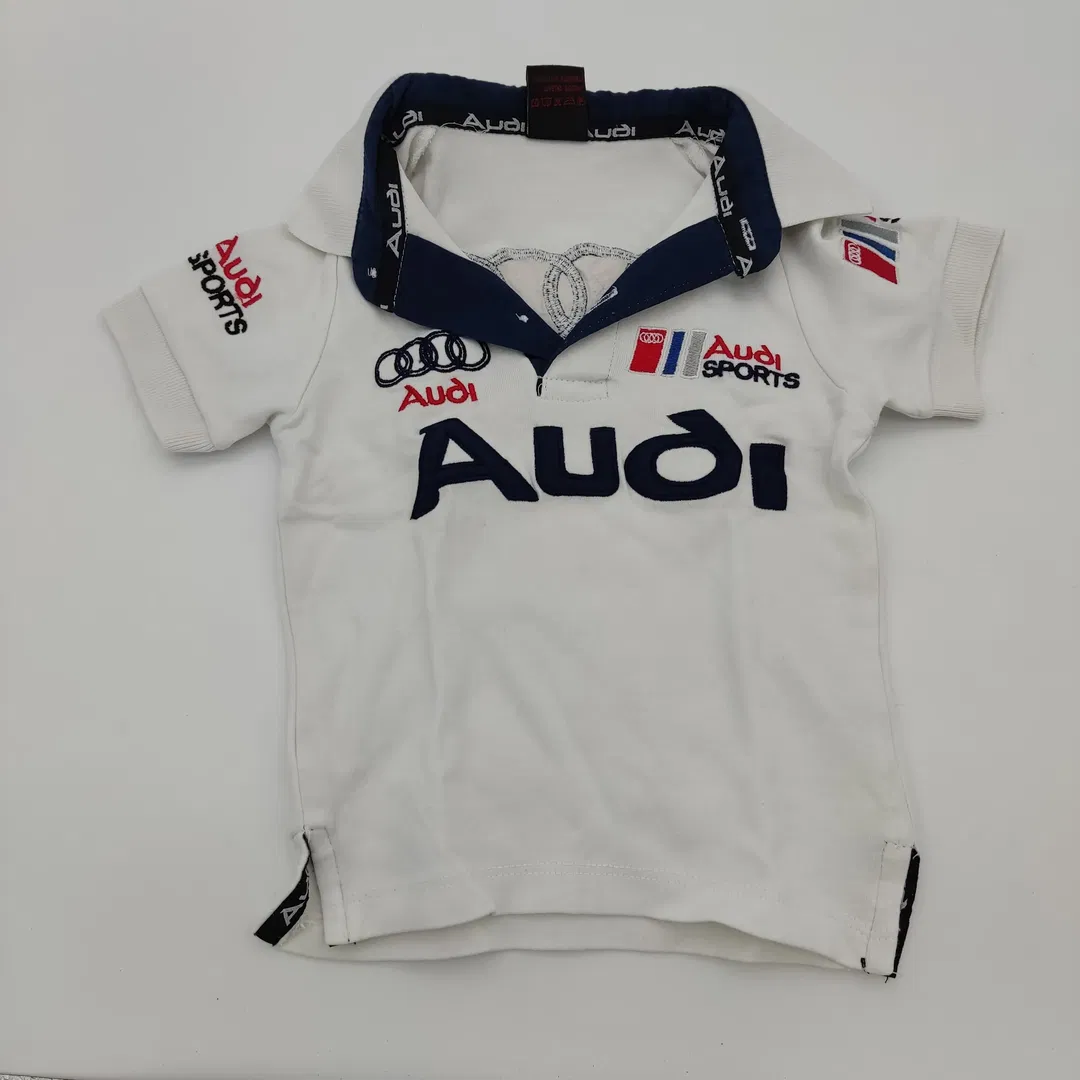 Audi Sport Kinderkurzarm T-Shirt mehrfarbig - 81-86 - Bild 4