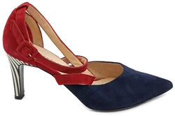 Peter Kaiser Damenpumps blau/rot Gr. 6 – Vorschau 4