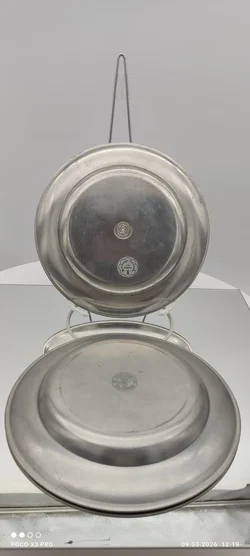 Zinnteller 2er Set, Sonstige, Aus Salzburger Zinnstube | Sammlerstück - Bild 5