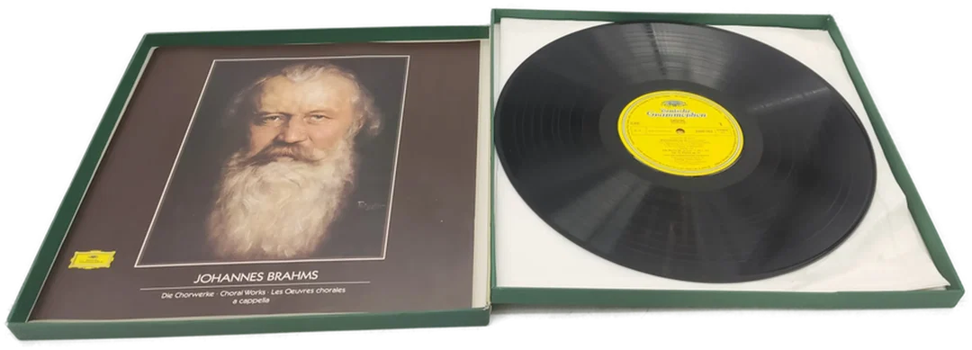 Langspielplatte Johannes Brahms – Die Chorwerke a cappella (6LP-Box) – Bild 2