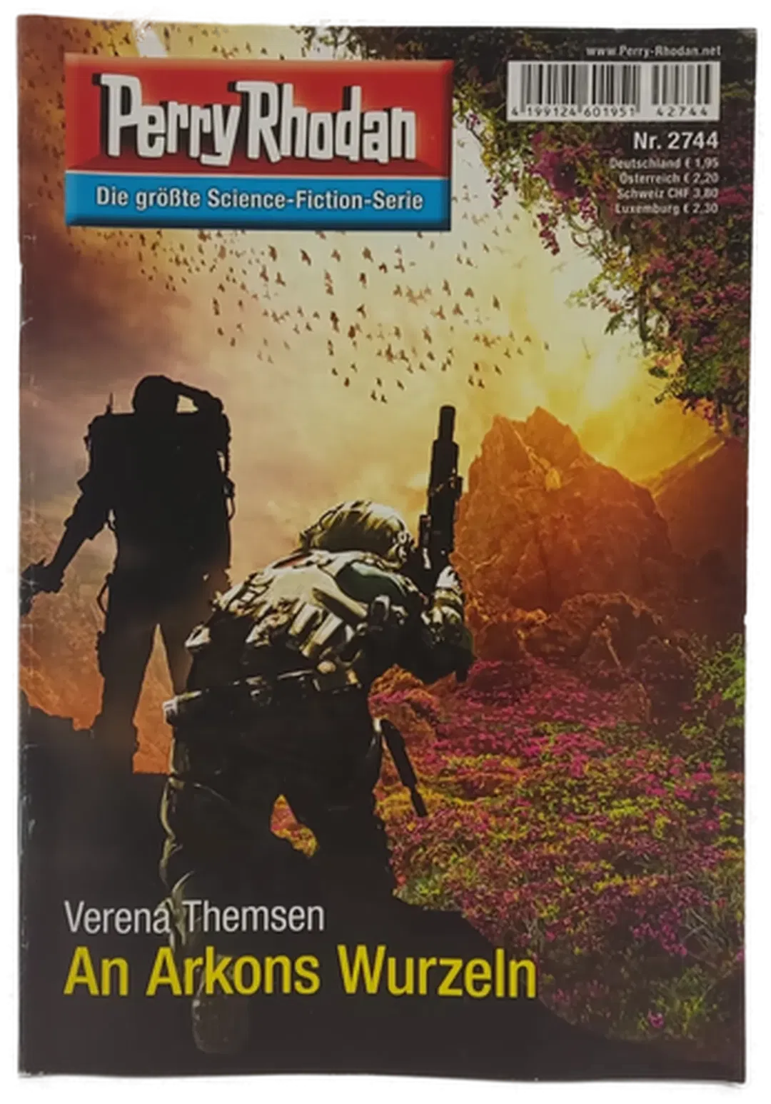  Romanheft Perry Rhodan An Arkons Wurzeln Erstauflage Nr. 2744 - Bild 2