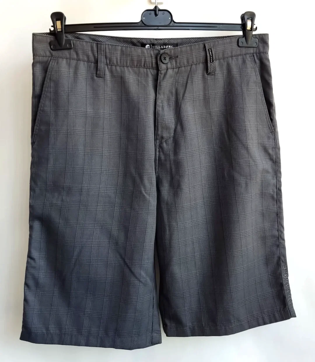 Billabong Herren Bermuda, grau kariert - Gr. W34 (EUR 50) – Bild 1