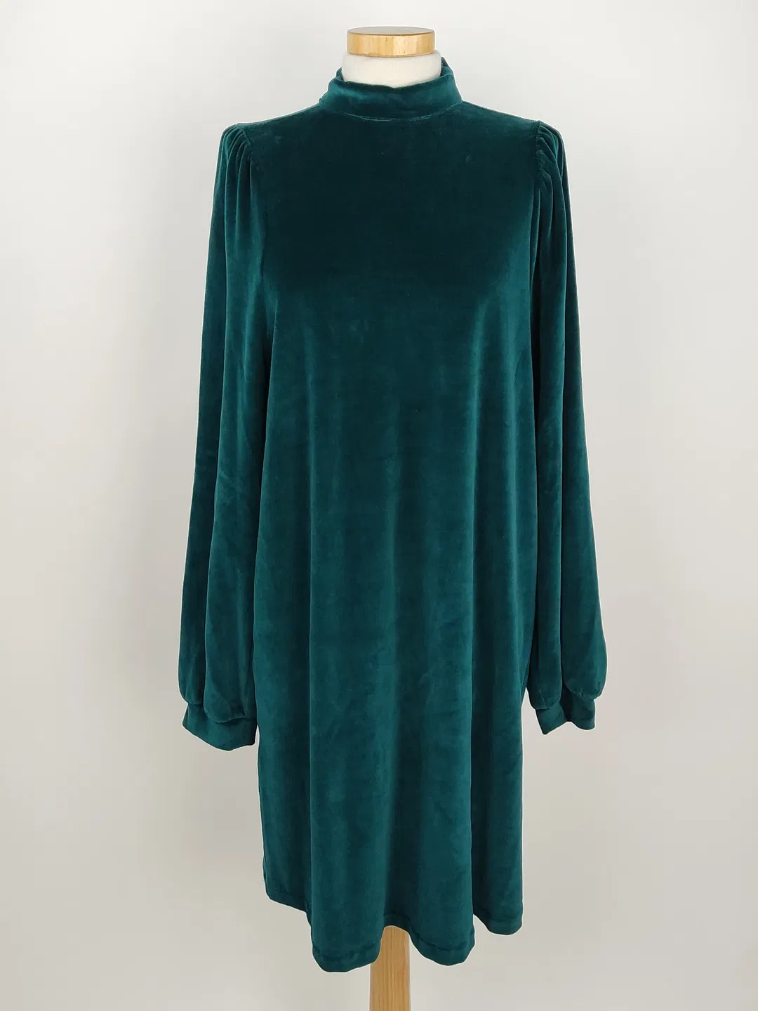 Givn Damenkleid aus BW-Samt petrol - S / 36 - Bild 4