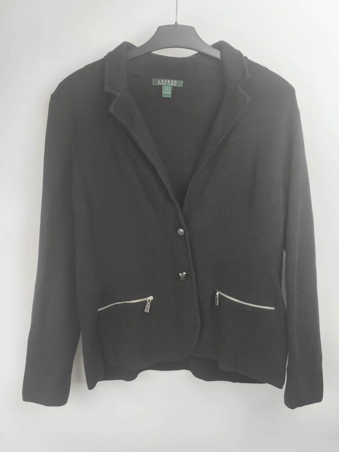 Ralph Lauren Blazer-Strickjacke Damen Gr. L - Bild 4