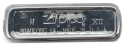 Zippo Feuerzeug Brushed Chrome – Baujahr 1996 – Original Made in USA – schlicht & kultig - Bild 3