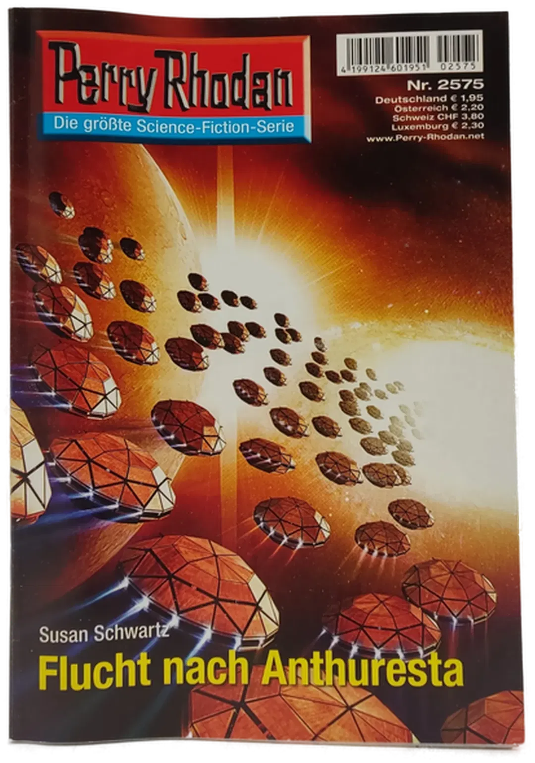 Romanheft Perry Rhodan Flucht nach Anthuresta Erstauflage Nr. 2575 - Bild 2