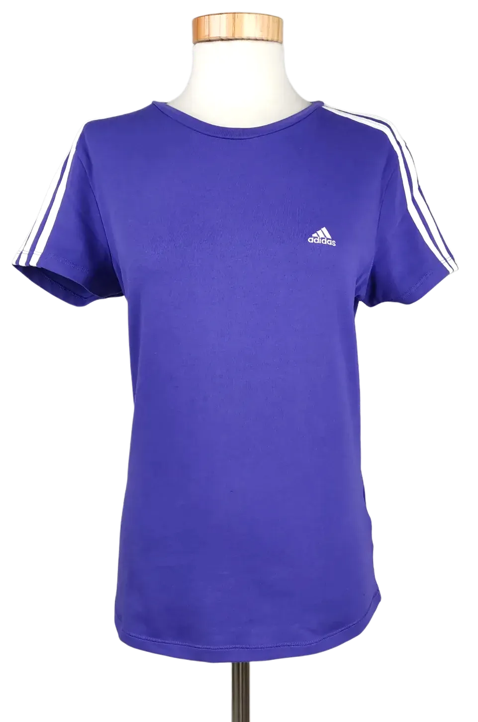 Adidas Damen T-Shirt, violett - Gr. M - Bild 4