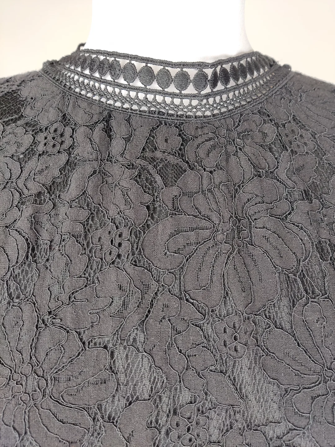 Spitzen-Midikleid H&M Gr. XL | Business & Party – Bild 4