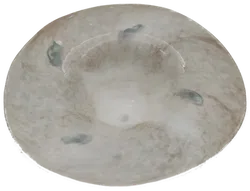 Vintage Dekoschale mit Standfüß emailliert - Bild 4