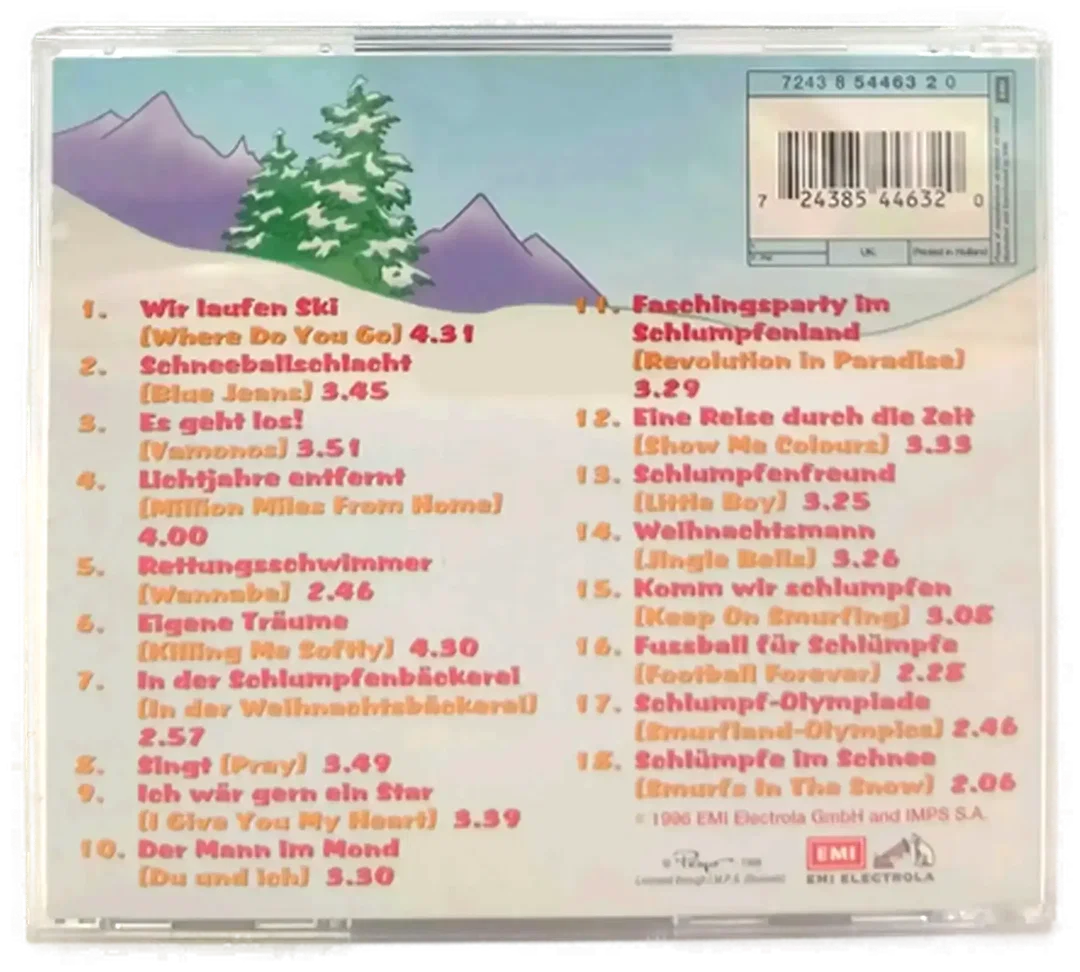 CD Die Schlümpfe "Voll der Winter!" – Bild 2