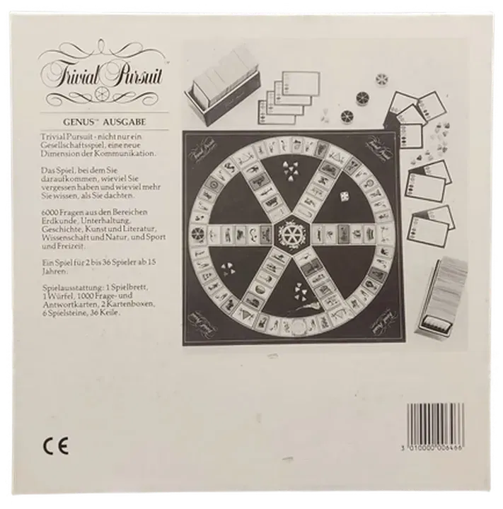 Brettspiel Trivial Pursuit Mastergame Genus Ausgabe - Bild 2